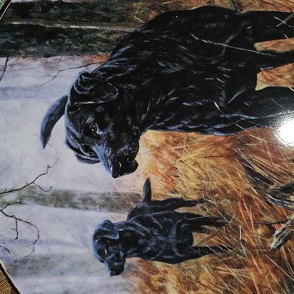 Royal Doulton Labrador Franklin Mint Heriloom Collectors plate REDUCED 1/22/25 - Picture 2 of 5